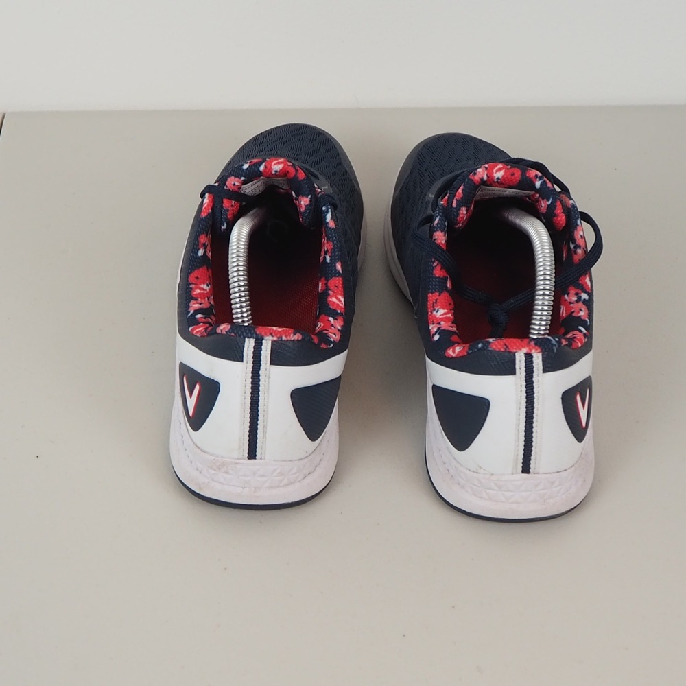 Callaway Golf Coronado v2 Shoes, Blue/Red/White Floral Women's 10, CGW404BWR - Picture 5 of 10